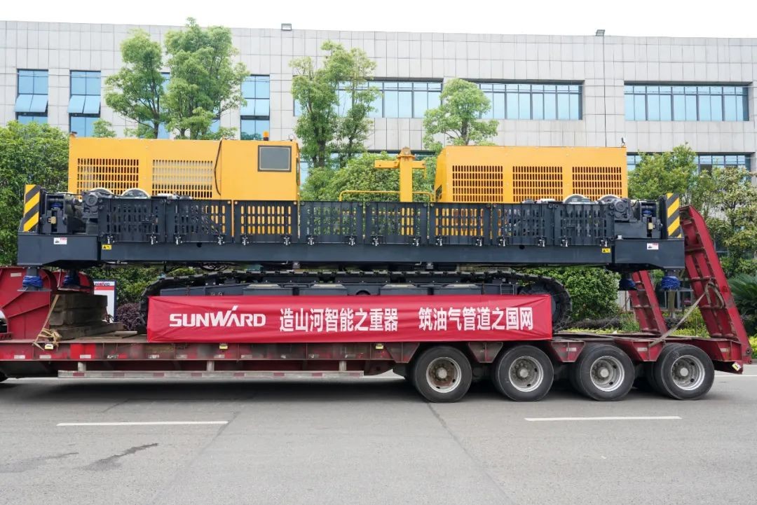 GA黄金甲智能世界首台套油气管道装备发往国家重点工程