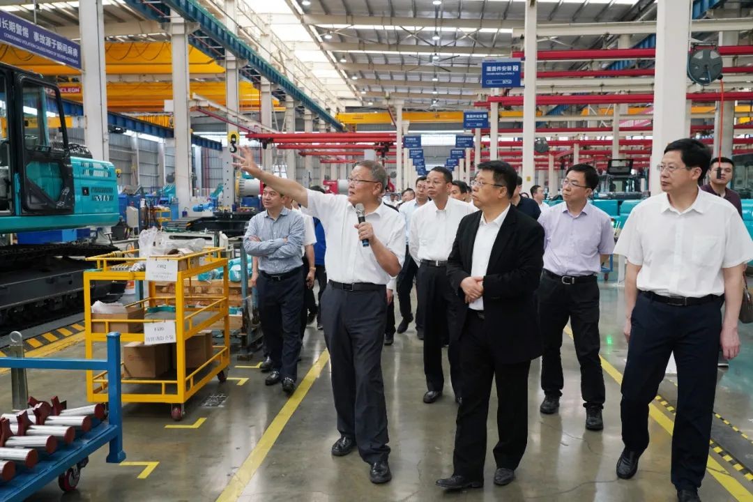 北京朝阳区党政代表团考察GA黄金甲智能