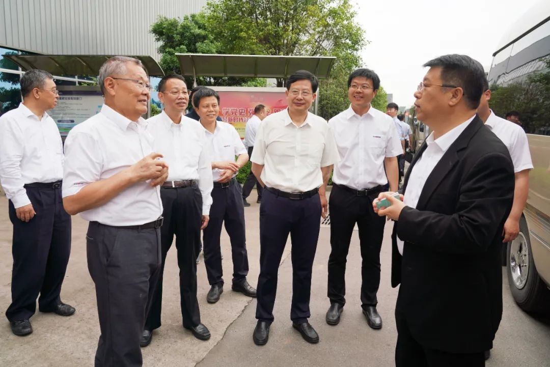 北京朝阳区党政代表团考察GA黄金甲智能