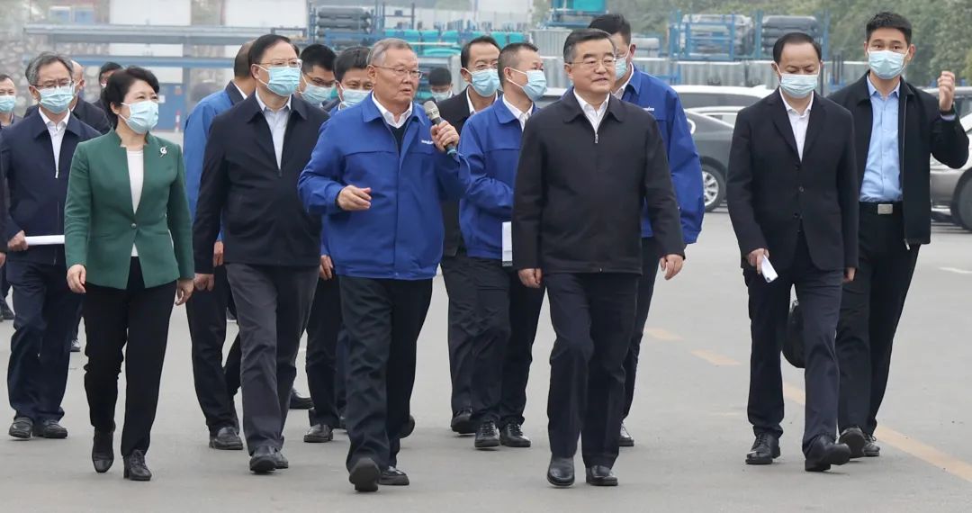 湖南省委书记张庆伟调研GA黄金甲智能
