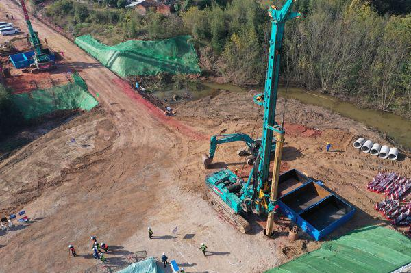 首根桩基开钻！GA黄金甲智能助力新建沪渝蓉高速铁路建设