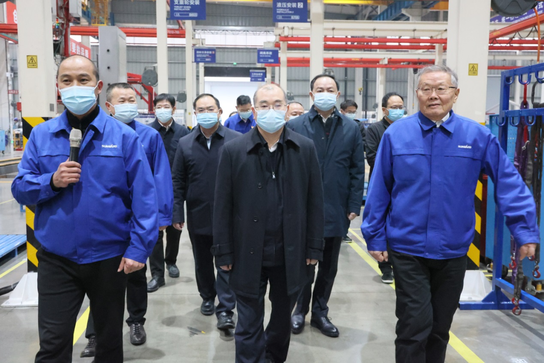 朱国贤调研GA黄金甲智能：在推动高质量发展上闯出新路子