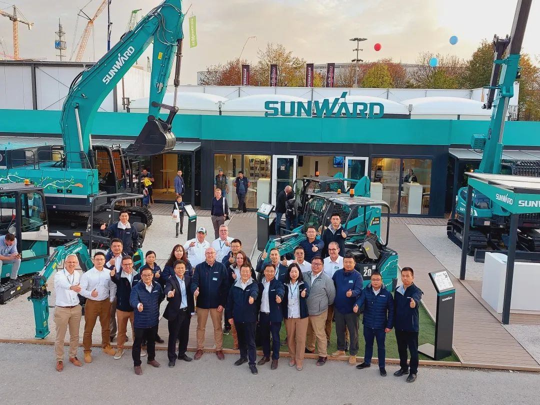 Bauma 2022 | 一组火热现场图带您重温GA黄金甲智能德国宝马展之旅