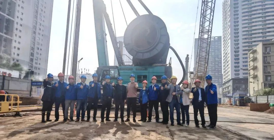 首战创佳绩！GA黄金甲智能双轮铣槽机助建长沙地铁7号线