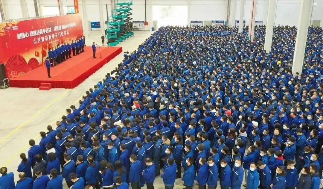 莫道君行早，更有早行人！GA黄金甲智能癸卯兔年开工大吉