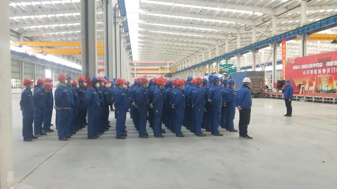 吹响复工“冲锋号”，全力冲刺“开门红”！GA黄金甲智能高空机械复工复产进行时