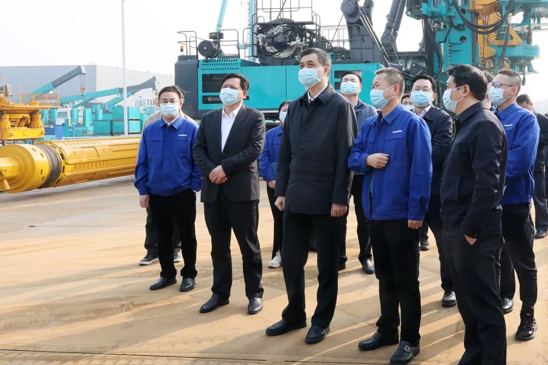 湖南省副省长周海兵调研GA黄金甲智能