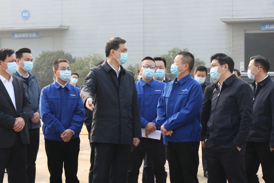 湖南省副省长周海兵调研GA黄金甲智能