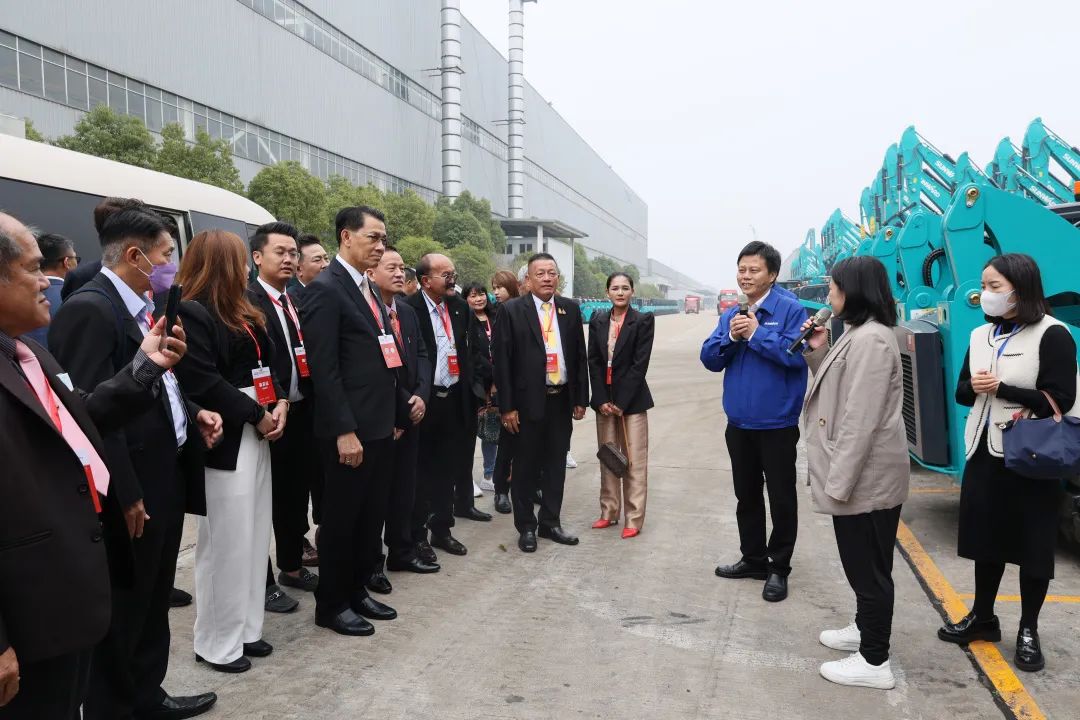 泰国代表团到访GA黄金甲智能