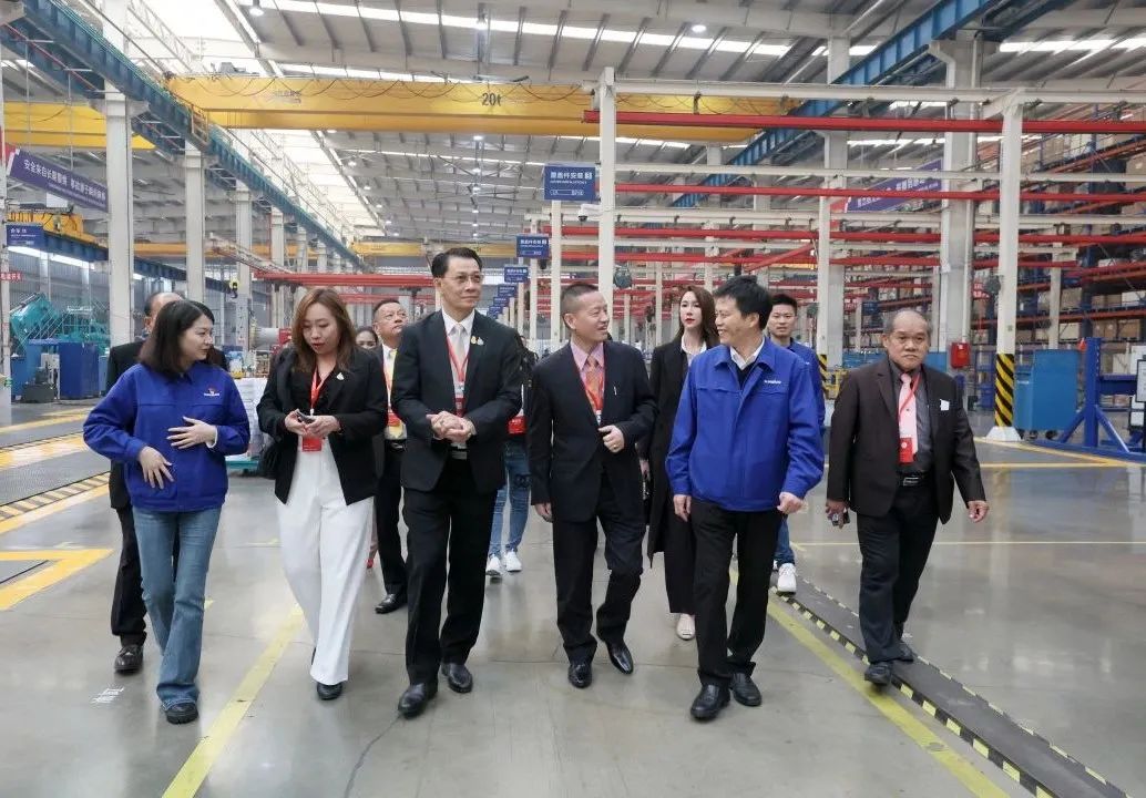 泰国代表团到访GA黄金甲智能