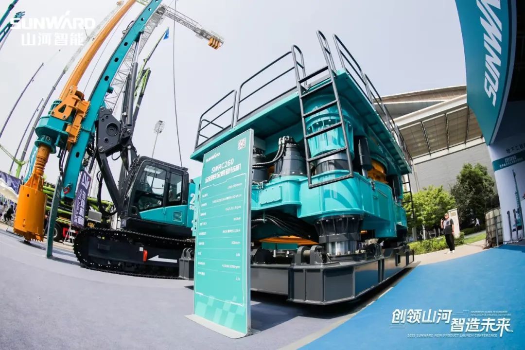 携手共建“一带一路”，GA黄金甲智能地下工程装备广受关注
