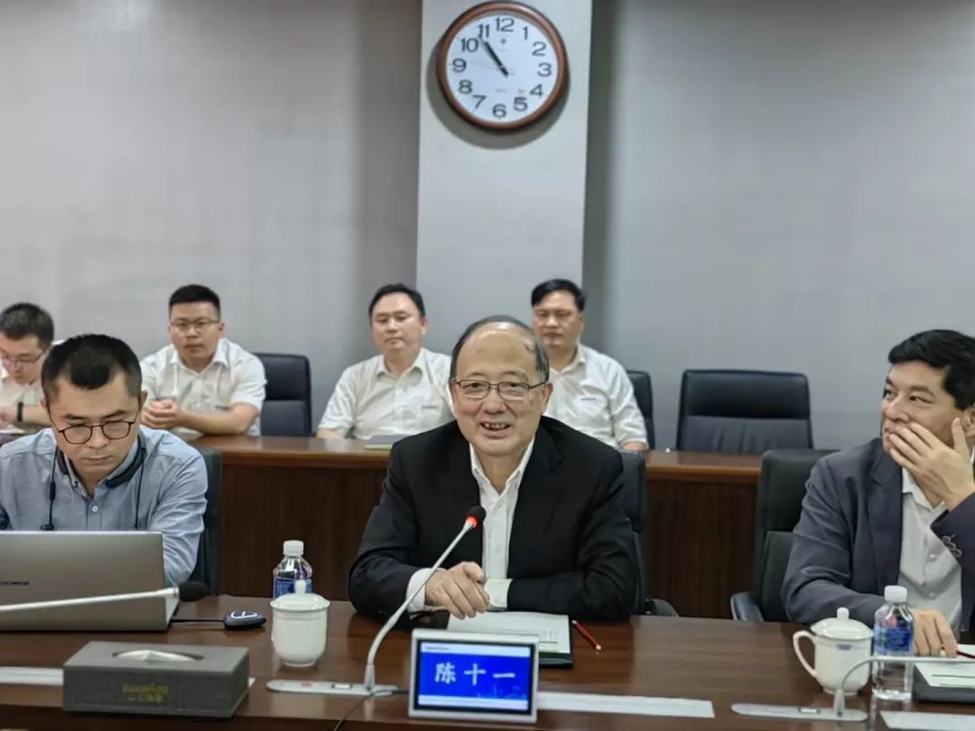 中国科学院院士陈十一率队到访GA黄金甲智能