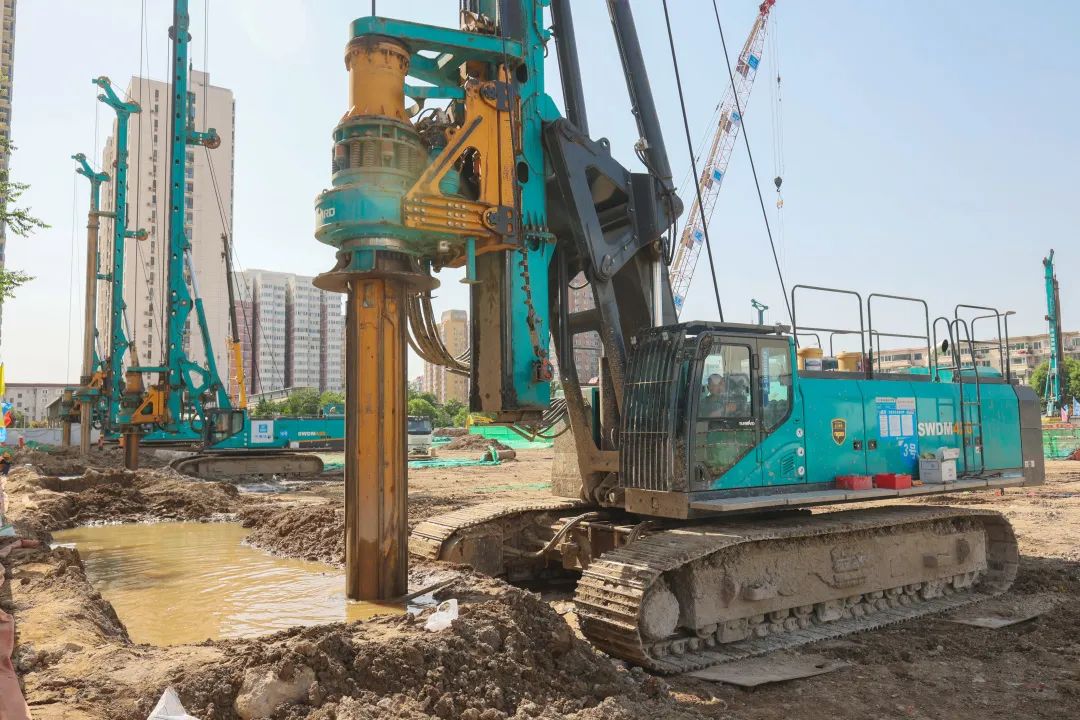 闪耀首都！GA黄金甲智能旋挖钻机集群助力民生工程