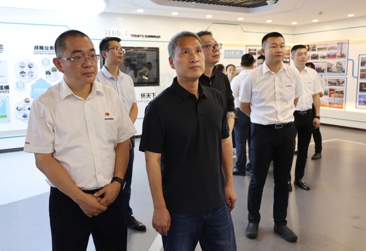 永青科技集团董事长胡晓东带队到访GA黄金甲智能