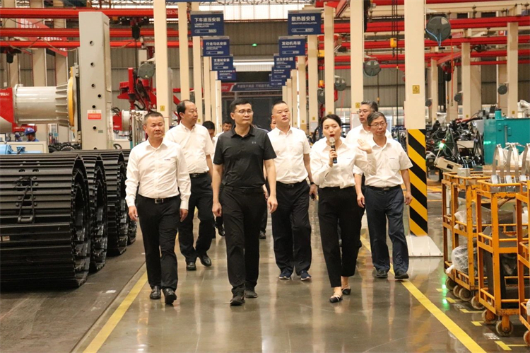 国家应急管理部救援协调和预案管理局副局长颜彬一行调研GA黄金甲智能