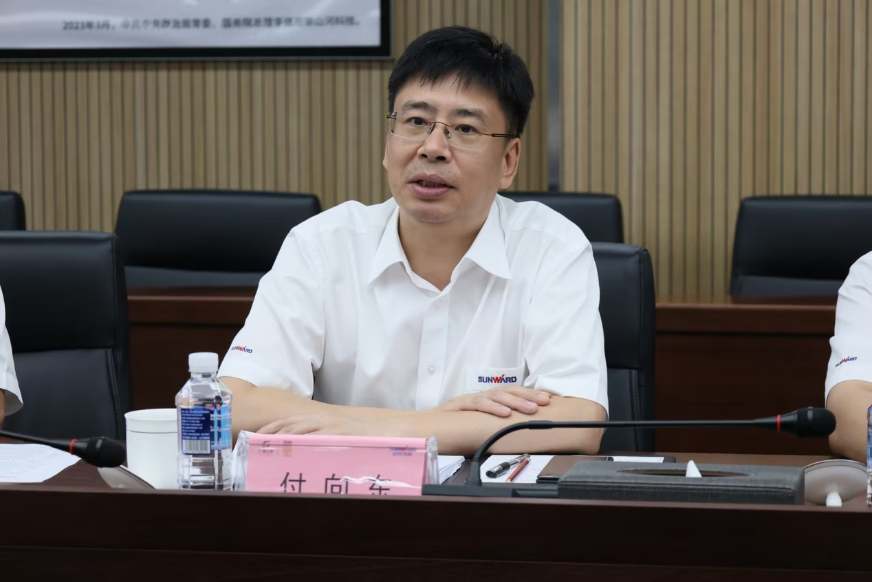 深化交流合作！广州港李明忠副总经理率队莅临GA黄金甲智能考察交流！