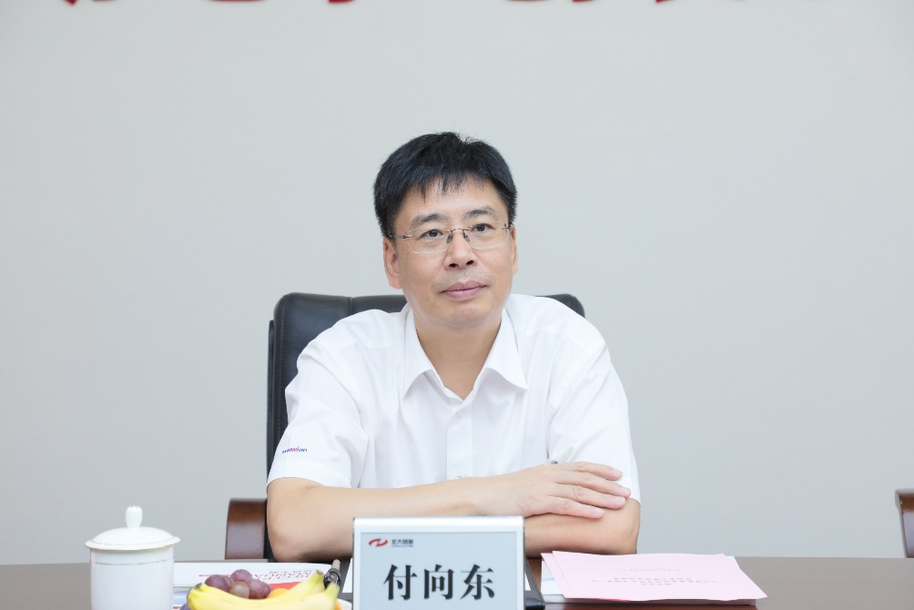 携手合作，共谋未来|GA黄金甲智能董事长付向东一行拜访宏大爆破集团