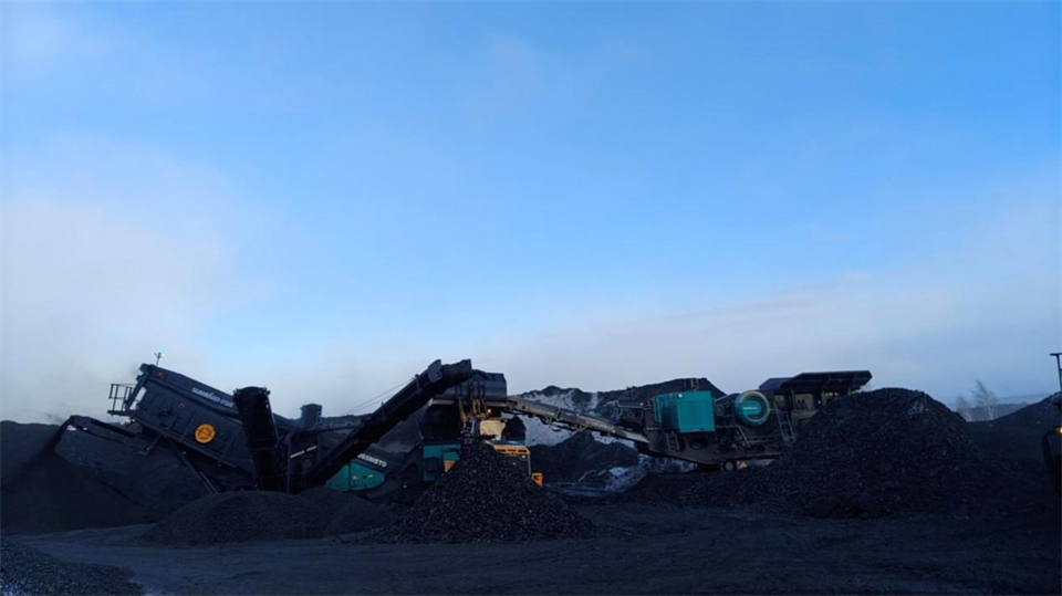 不惧-30℃极寒挑战，GA黄金甲普石勒破碎筛分设备稳定运行！