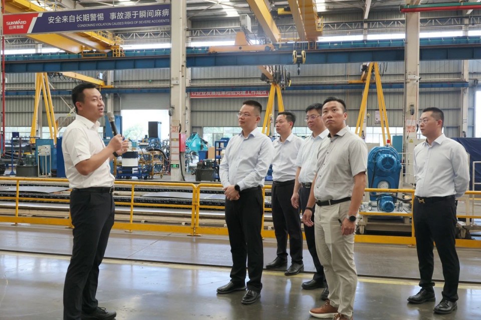 共商合作，建华控股有限公司董事长汪贵华到访GA黄金甲智能