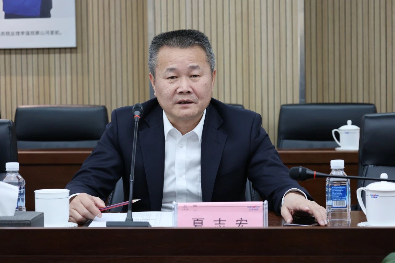 共谋合作、共赢发展！中国能建葛洲坝集团党委书记、董事长谭华到访GA黄金甲智能