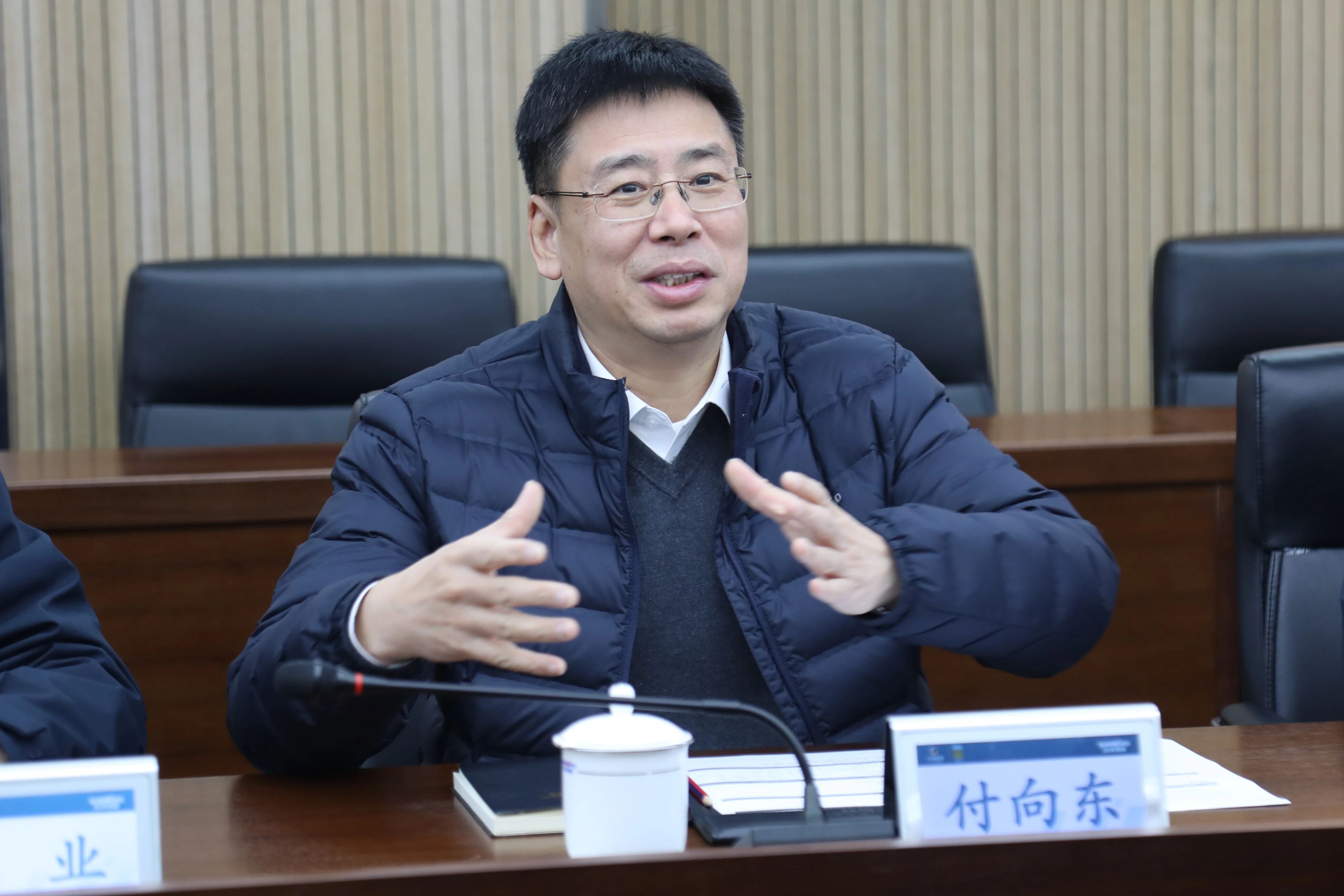 中国出口信用保险公司湖南分公司负责人蔡旺到访GA黄金甲智能