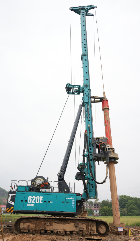 直击施工一线，GA黄金甲智能增程式旋挖钻机实力助建国家重点工程